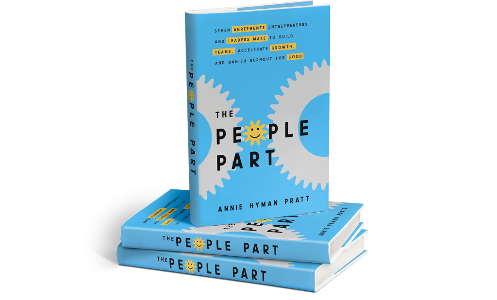 The People Part Book Jacket - Annie Hyman Pratt - Leading Edge Teams